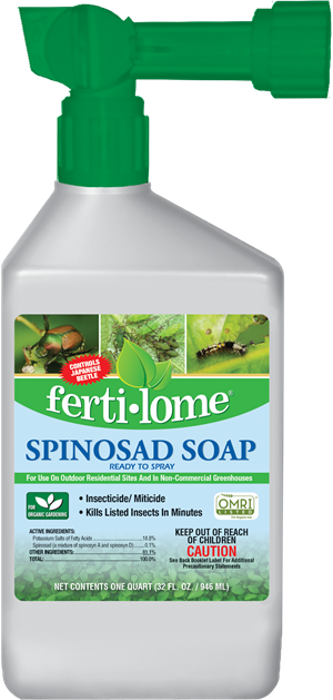 insecticidal soap hose sprayer Fertilome Green - Spinosad Soap - RTS Hose End Conc
