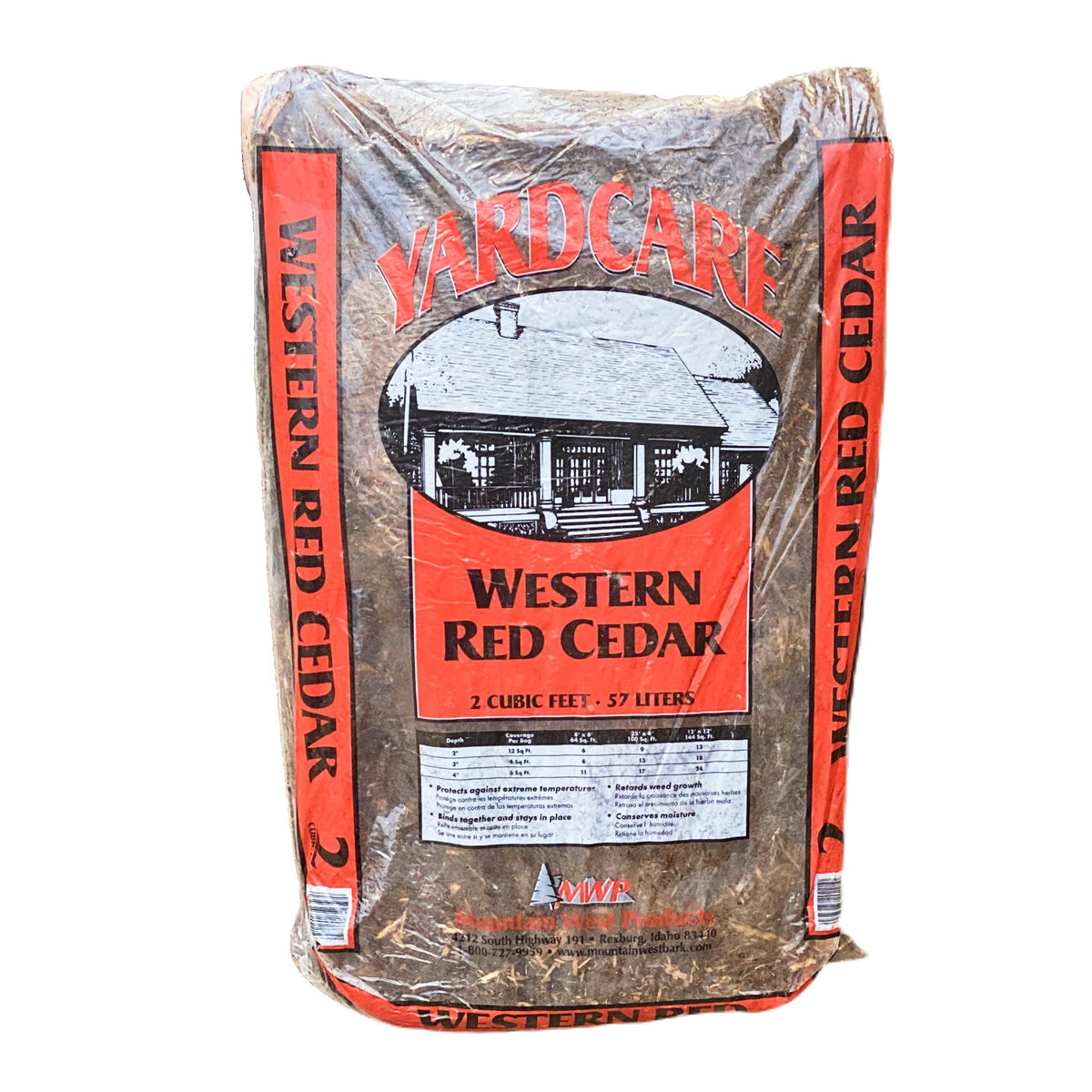 Mountain West - Western Red Cedar Mulch - 2 cu. ft. – Steve Regan
