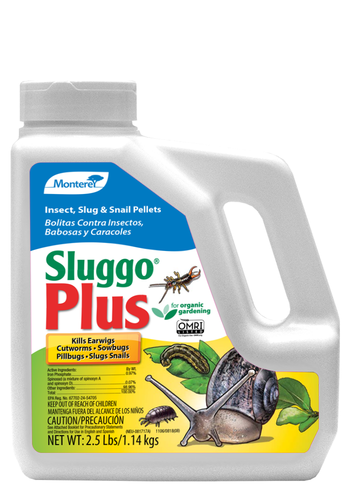 Monterey Sluggo Slug and Snail Killer 2.5 lb