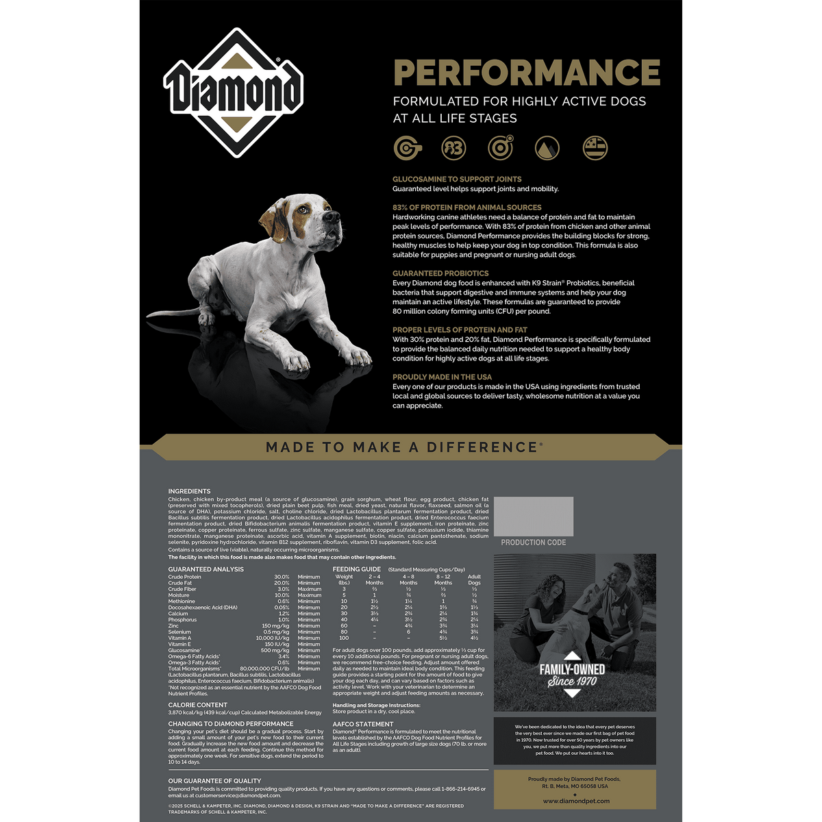 Diamond - Performance Dog Food