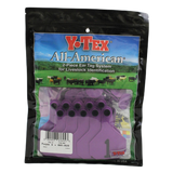 Y-Tex - Tag & Button 3 Star (1-25) Purple