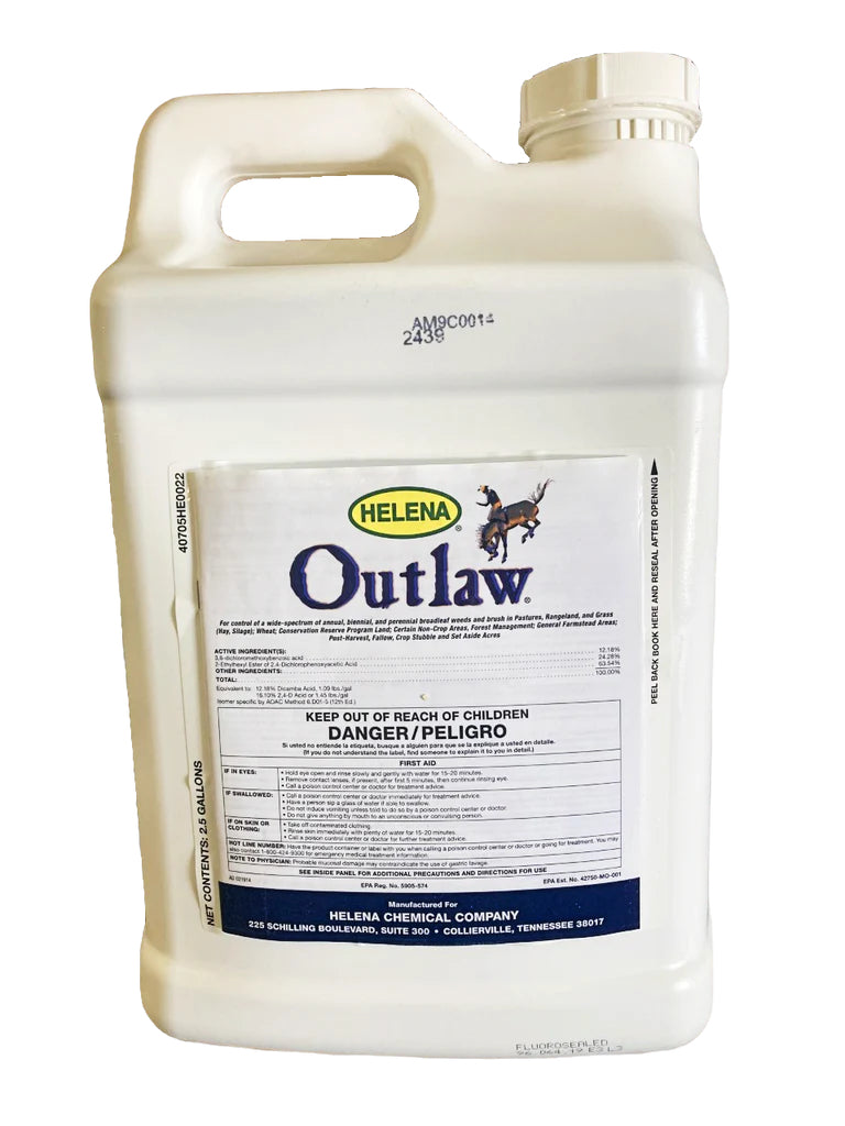 vandal herbicide label Helena Chemical - Outlaw