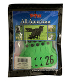 Y-Tex - Tag & Button 3 Star (26-50) Green