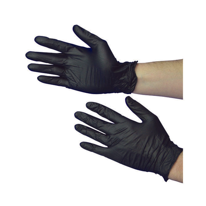 Black Nitrile Exam Glove XL 100/box – Steve Regan Company
