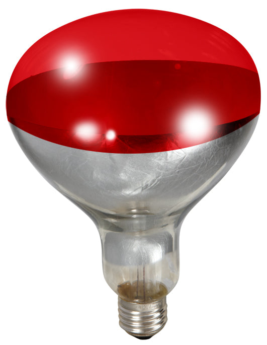 thumbnail image 2 of Westinghouse 250-Watt R40 Red Heat Lamp Flood Bulbs – Dimmable, 2-Pack 2 of 5