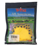 Y-Tex - Tag & Button 3 Star Blank Yellow