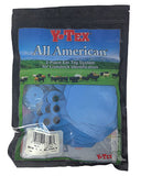 Y-Tex - Tag & Button 4 Star Blank Blue