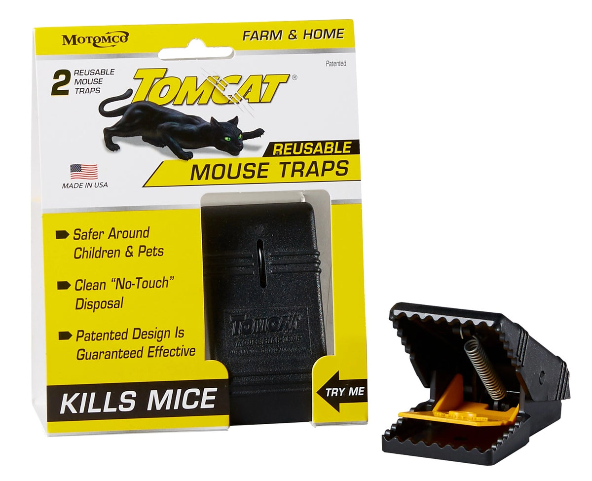 Exuby Pet-Safe Mouse Trap w/ Tunnel Design (2 Pack) – Dual Entry for Better Capture Rate - Prevents Accidental Triggering