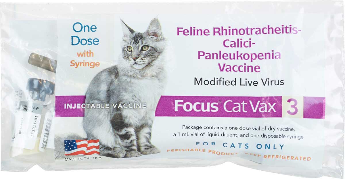 3 in discount 1 feline vaccine