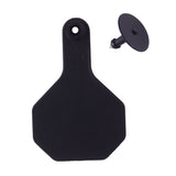 Y-Tex - Tag & Button 3 Star Blank Black