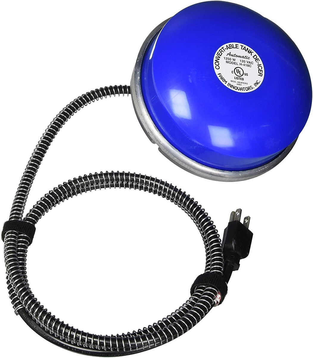 Farm Innovators - Convertable Stock Tank De-Icer -1250 Watt #DDDD – Steve  Regan Company