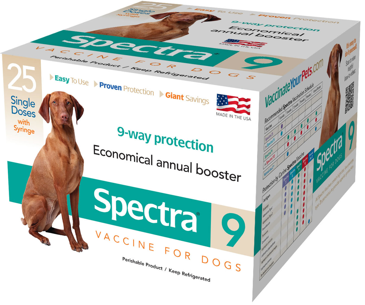 Durvet - Canine Spectra 9 - 1 dose – Steve Regan Company