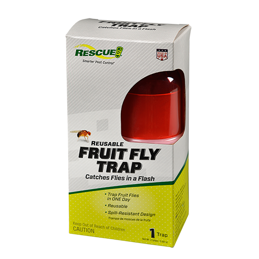 Our new Fruit Fly Trap is durable, reusable & comes with 2 liquid