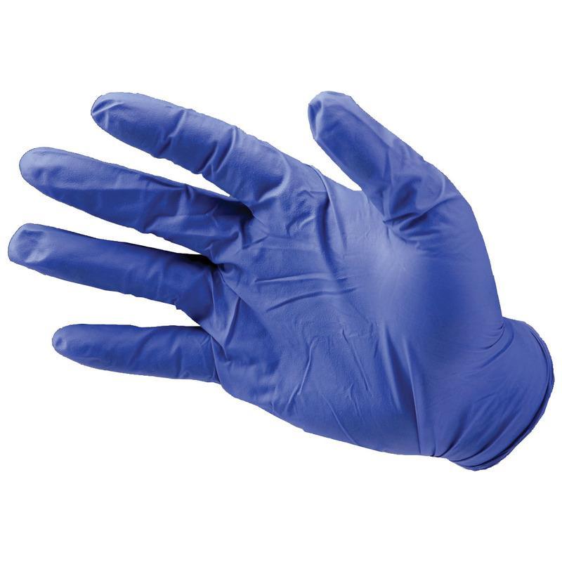 True Blue Nitrile Exam Gloves M 100/box – Steve Regan Company