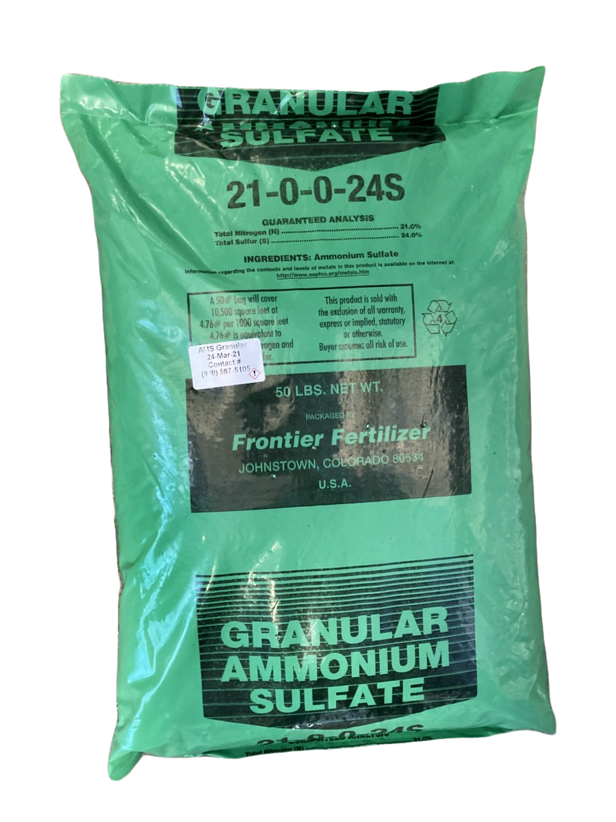 Ammonium Sulfate Large Prill 21-0-0 - 50 lb – Steve Regan Company