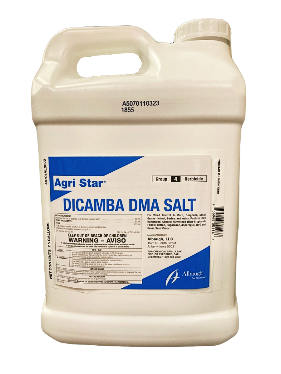 msma herbicide wiki Albaugh/Agri-star - Dicamba DMA Salt