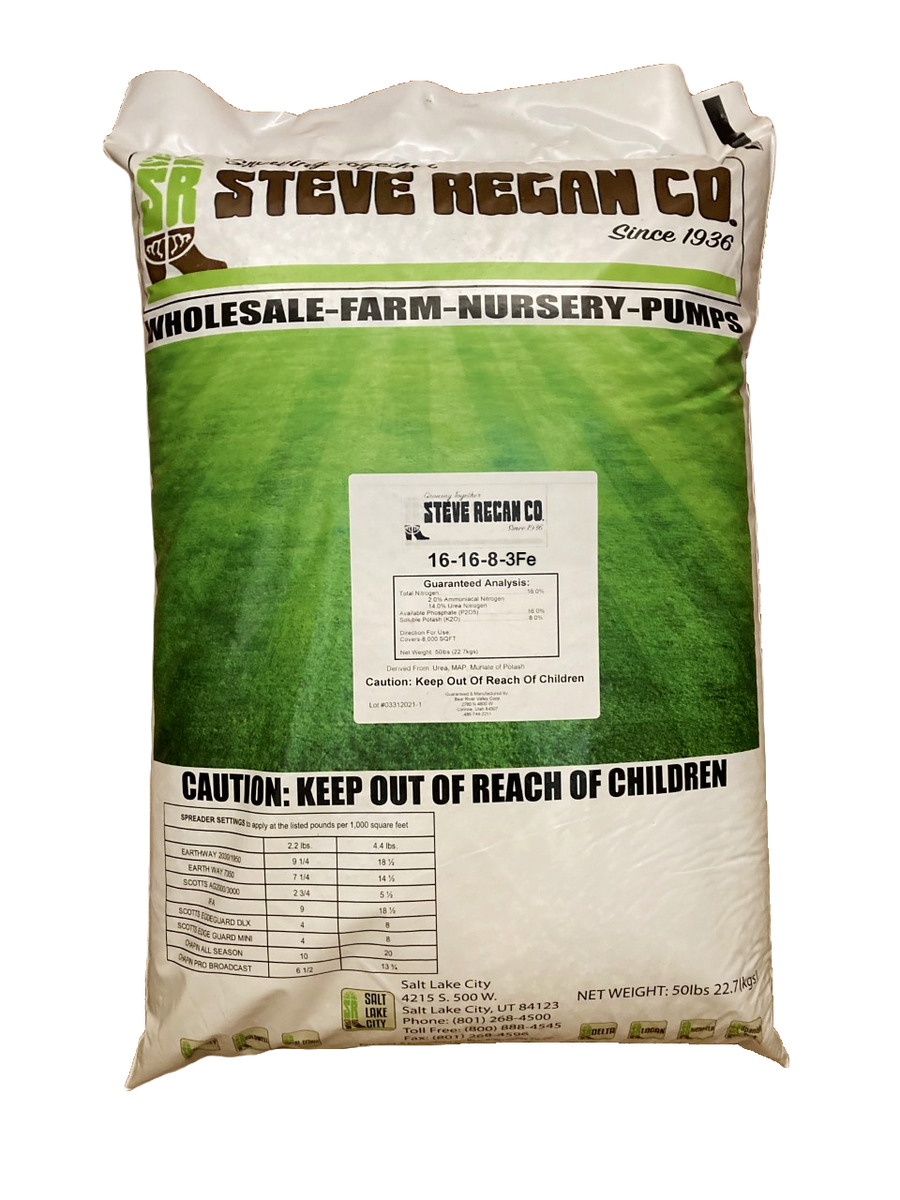 SRC - 16-16-8-3Fe- 50 lb – Steve Regan Company