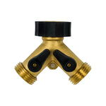 Gilmour -  Dual Shut-brass  Valve  0713