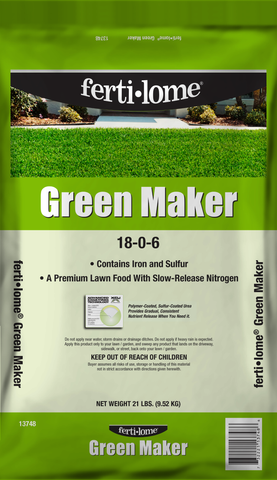 Fertilome - Greenmaker - 18-0-6 - 21 lb.