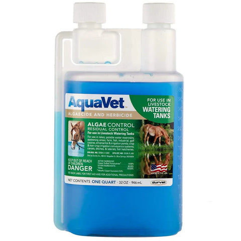 Aqua Vet - Stock Tank Algaecide - Quart