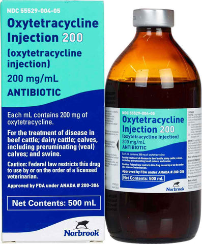 Norbrook - Oxytetracycline 200 - 500 ml (Rx)