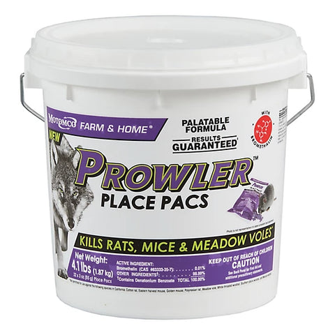 Prowler - Pelleted Bait Place Pacs 3oz, Pail of 22ct