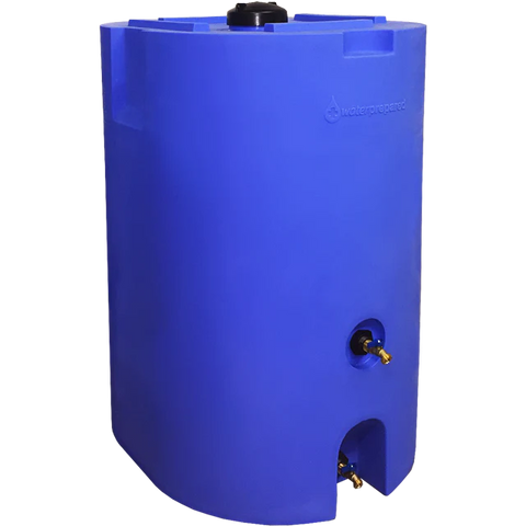 WaterPrepared - 160 GAL Blue Storage Tank