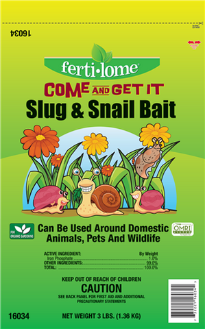 Fertilome - Come and Get It Slug & Snail Bait - 3lb