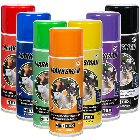 Marksman/Sprayline - Spray Can Marker Paint - 400mL - Yellow