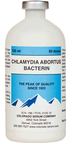 Colorado Serum - Chlamydia Bacterin - 50 dose