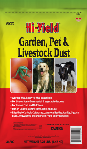 Hi-Yield - Garden, Pet and Livestock Dust - 3.25 lb.