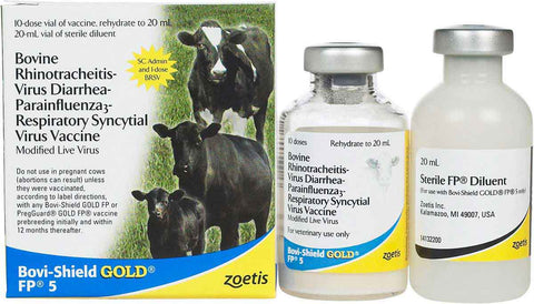Zoetis, Bovi Shield Gold FP5 - 10 Ds.