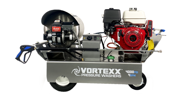 Vortexx - Pressure Washer - Pro 4000 Hot Water - 4.0 GPM, 4000 PSI