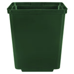 HC Companies - SQD05500B66 - 5.5" Green Ultra Square Injection Pot - 240/Case