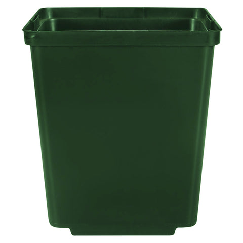 HC Companies - SQD05500B66 - 5.5" Green Ultra Square Injection Pot - 240/Case