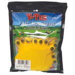 Y-Tex - Tag & Button 4 Star Blank Yellow