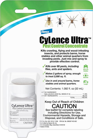 Elanco - Cylence Ultra Pest Control Concentrate - makes 2 gal - 32 ml