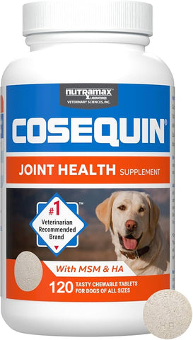 Cosequin - Max Strength + MSM & HA - Chewable Tabs - 120 ct.