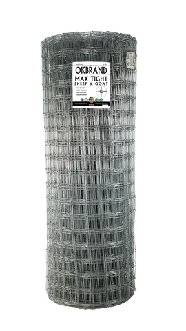 OK Brand - Sheep and Goat Fence - 12.5 Ga - 48" x 330' - Class I