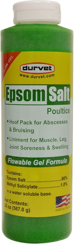 Durvet - Epsom Salt Poultice - Flowable Gel - 20 oz
