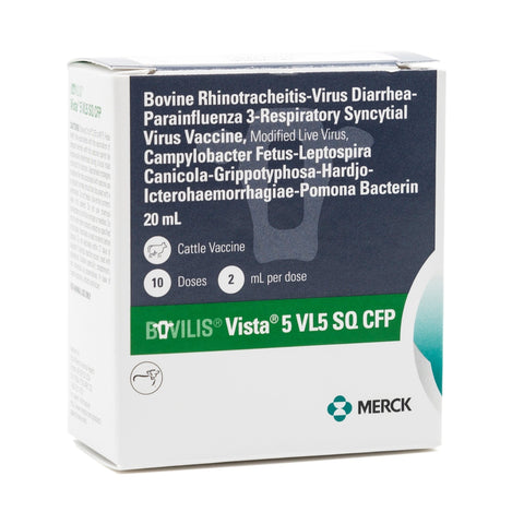 Merck - Bovilis - Vista 5 VL5 Sq - 10 dose
