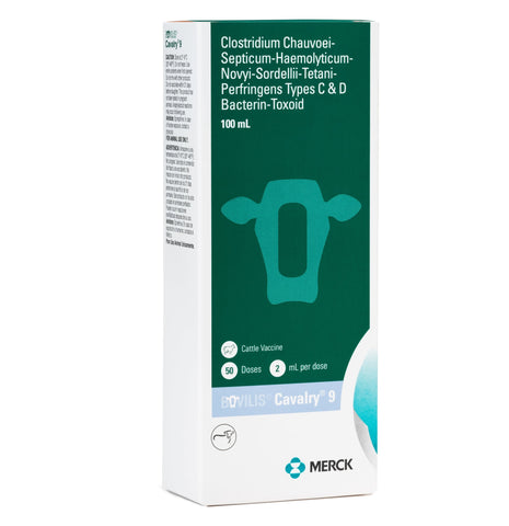 Merck - Bovilis - Cavalry 9 - 50 dose