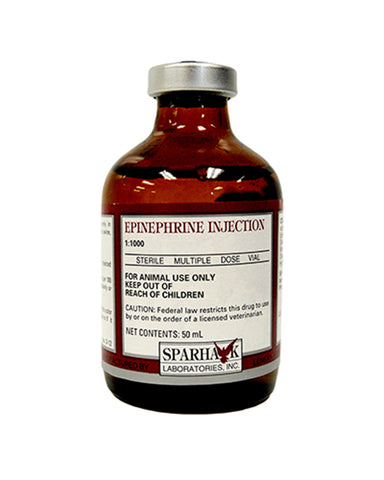 Epinephrine Injectable - 1mg/ml - 50ml (Rx)