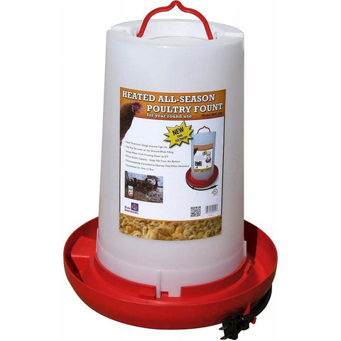 Farm Innovators/Allied - Heated Poultry Fountain Waterer