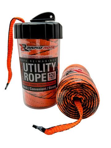 Rapid Rope Canister Orange 120'