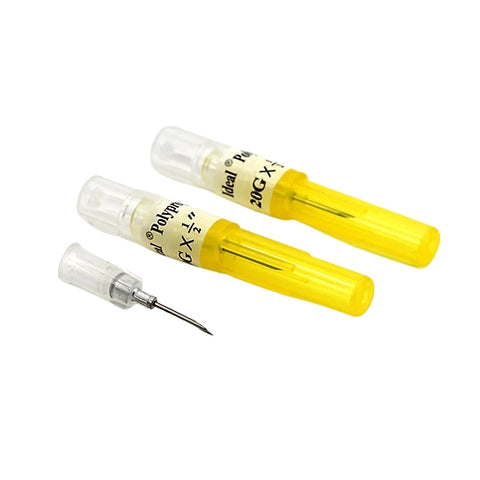 Needle - Disposable - Poly Hub - 20 Gauge x 1/2"