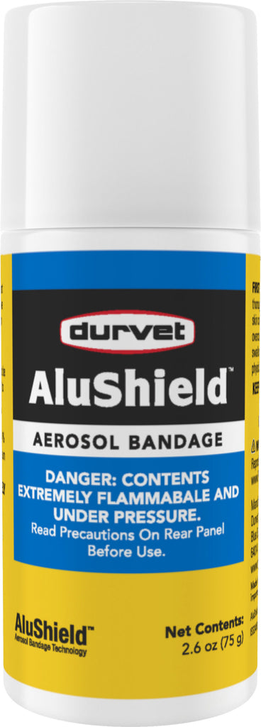 Alushield Durvet - Alushield - Aerosol Bandage - 2.5 oz – Steve Regan Company