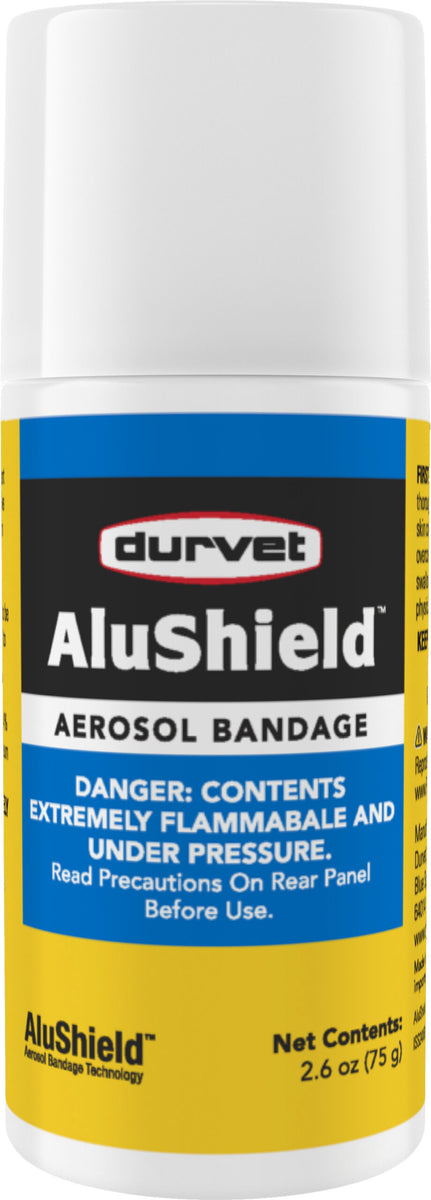 Alushield Durvet - Alushield - Aerosol Bandage - 2.5 oz – Steve Regan Company