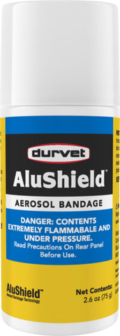 Durvet - Alushield - Aerosol Bandage - 2.5 oz