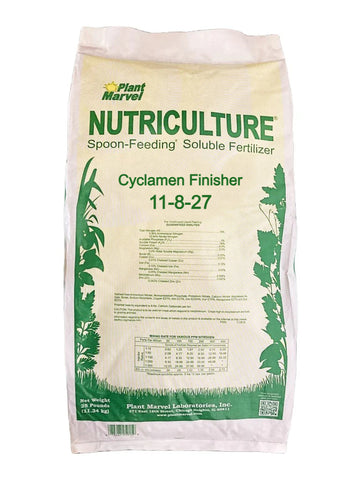 Plant Marvel - 11-8-27 Cyclamen Finisher - 25 lb. (88/Pallet)